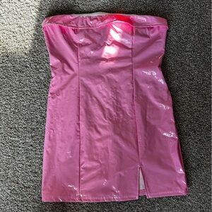*Brand New* Pink latex dress from SHEIN